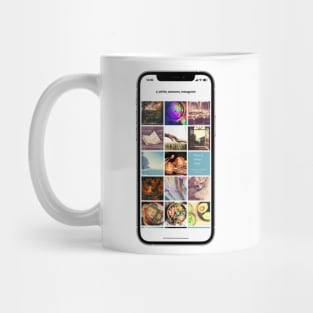 A white woman's Instagram - bo burnham - inside - Netflix Mug